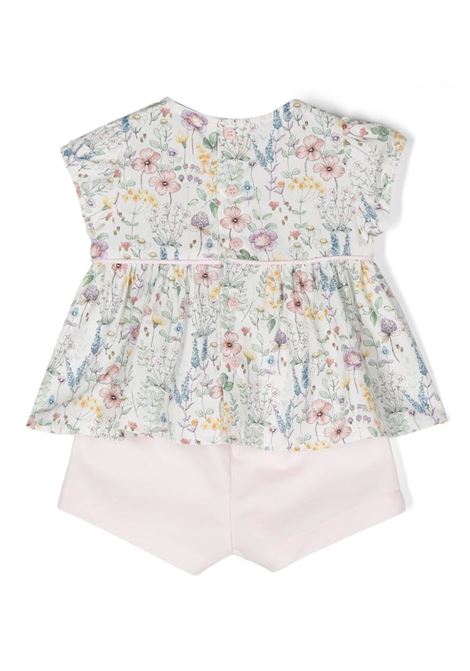 Completo a fiori IL GUFO | P24DP471C4121539